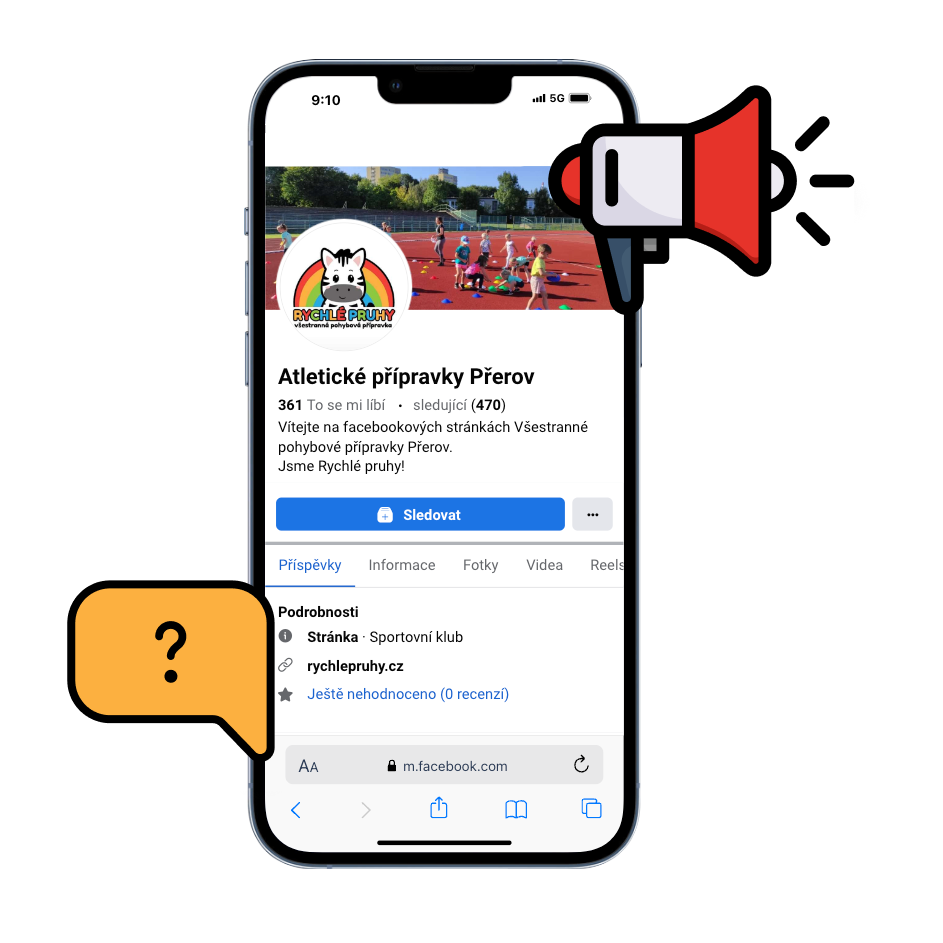 facebook rychle pruhy