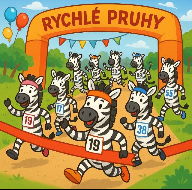 Charitativního běh Přerov 2025 - Rychlé pruhy